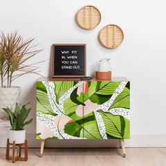 83 Oranges Blushing Leaves Credenza