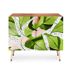 83 Oranges Blushing Leaves Credenza