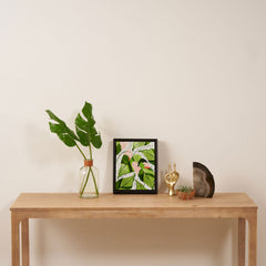 83 Oranges Blushing Leaves Art Canvas
