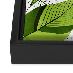 83 Oranges Blushing Leaves Art Canvas