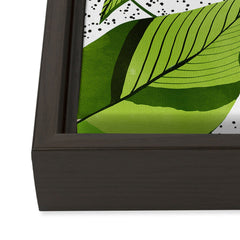 83 Oranges Blushing Leaves Art Canvas