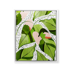 83 Oranges Blushing Leaves Art Canvas