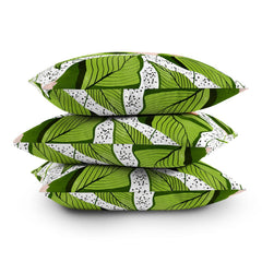 83 Oranges Blushing Leaves Outdoor Throw Pillow