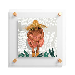 83 Oranges Bohemian Vacay Floating Acrylic Print