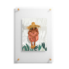 83 Oranges Bohemian Vacay Floating Acrylic Print