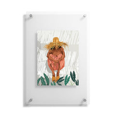 83 Oranges Bohemian Vacay Floating Acrylic Print