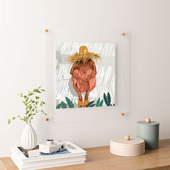 83 Oranges Bohemian Vacay Floating Acrylic Print