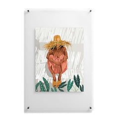 83 Oranges Bohemian Vacay Floating Acrylic Print