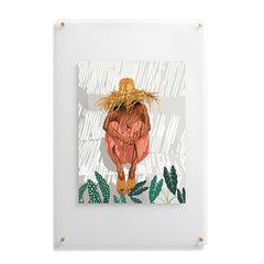 83 Oranges Bohemian Vacay Floating Acrylic Print
