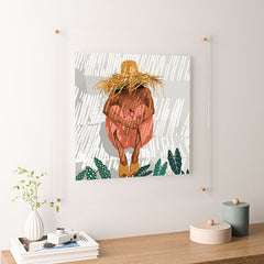 83 Oranges Bohemian Vacay Floating Acrylic Print