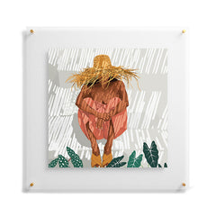 83 Oranges Bohemian Vacay Floating Acrylic Print