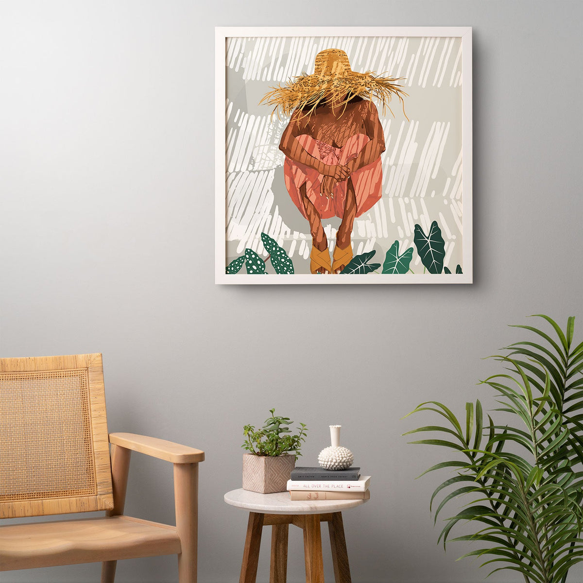 83 Oranges Bohemian Vacay Framed Wall Art