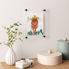 83 Oranges Bohemian Vacay Floating Acrylic Print