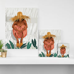 83 Oranges Bohemian Vacay Art Canvas