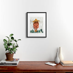 83 Oranges Bohemian Vacay Framed Art Print