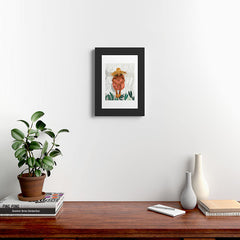 83 Oranges Bohemian Vacay Framed Art Print