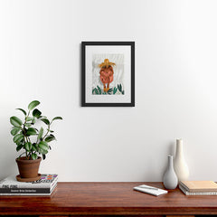 83 Oranges Bohemian Vacay Framed Art Print