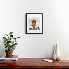 83 Oranges Bohemian Vacay Framed Art Print