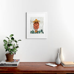 83 Oranges Bohemian Vacay Framed Art Print