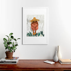 83 Oranges Bohemian Vacay Framed Art Print