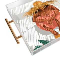 83 Oranges Bohemian Vacay Acrylic Tray