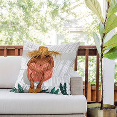 83 Oranges Bohemian Vacay Outdoor Throw Pillow