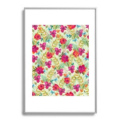 83 Oranges Bon heur Metal Framed Art Print