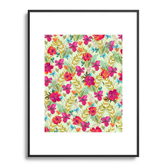 83 Oranges Bon heur Metal Framed Art Print