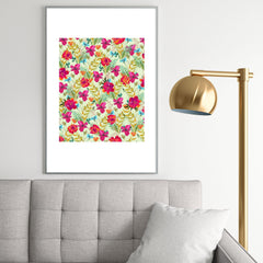 83 Oranges Bon heur Metal Framed Art Print