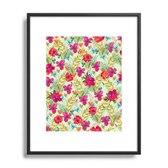 83 Oranges Bon heur Metal Framed Art Print