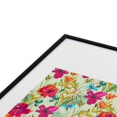 83 Oranges Bon heur Metal Framed Art Print