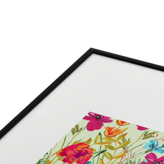 83 Oranges Bon heur Metal Framed Art Print