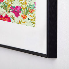 83 Oranges Bon heur Metal Framed Art Print