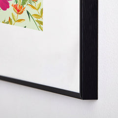 83 Oranges Bon heur Metal Framed Art Print
