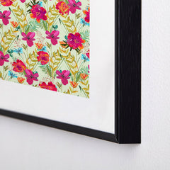83 Oranges Bon heur Metal Framed Art Print