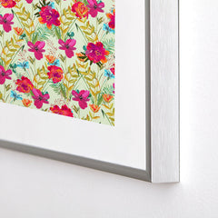 83 Oranges Bon heur Metal Framed Art Print