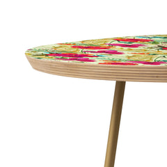 83 Oranges Bon heur Round Side Table