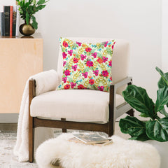 83 Oranges Bon heur Throw Pillow