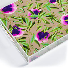 83 Oranges Bon Vivant Acrylic Tray