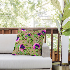 83 Oranges Bon Vivant Outdoor Throw Pillow
