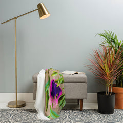 83 Oranges Bon Vivant Throw Blanket