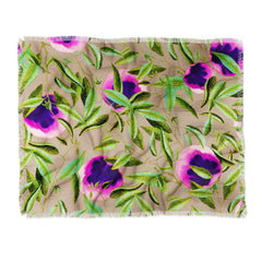83 Oranges Bon Vivant Throw Blanket