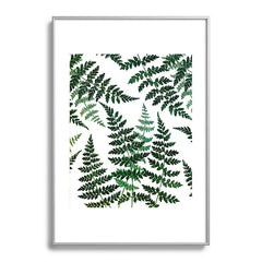 83 Oranges Botanical Bliss Metal Framed Art Print