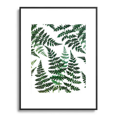 83 Oranges Botanical Bliss Metal Framed Art Print