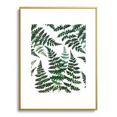 83 Oranges Botanical Bliss Metal Framed Art Print