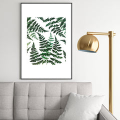 83 Oranges Botanical Bliss Metal Framed Art Print