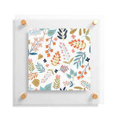 83 Oranges Botanical Harmony Floating Acrylic Print