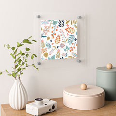 83 Oranges Botanical Harmony Floating Acrylic Print
