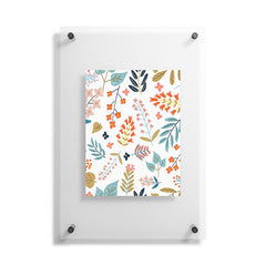 83 Oranges Botanical Harmony Floating Acrylic Print