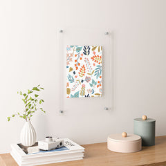 83 Oranges Botanical Harmony Floating Acrylic Print